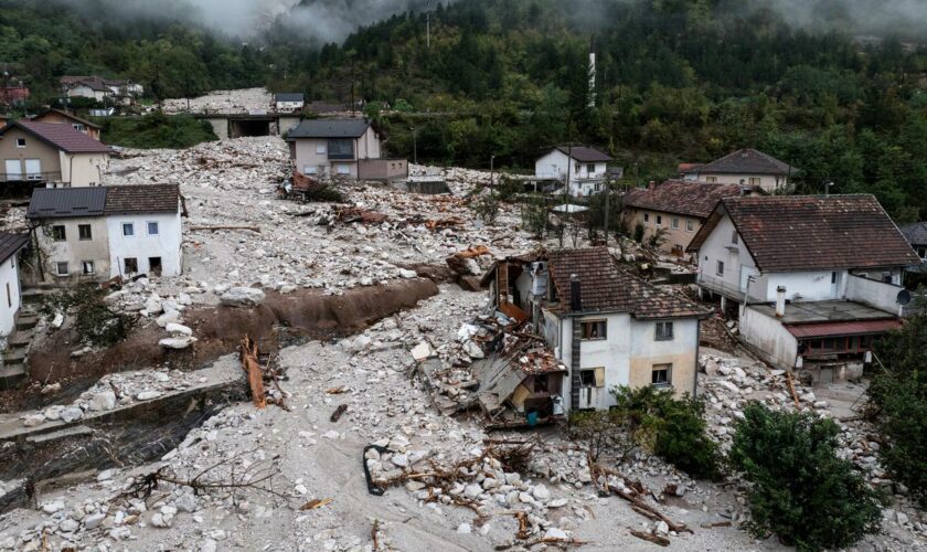 Unwetter am Balkan: Vermisste nach tödlichen Sturzfluten in Bosnien-Herzegowina