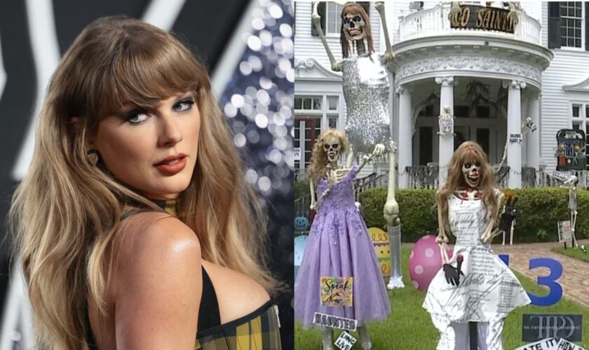 New Orleans homeowner debuts haunted Taylor Swift-themed ‘scEras Tour’ house for Halloween