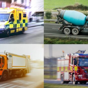 Ambulances, bin lorries, a fire engine and a cement mixer were among more than 100,000 vehicles stolen in the UK in 2023, according to DVLA figures. File pictures: iStock