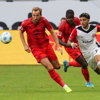 Der FC Bayern und Frankfurt im Kampf um die Tabellenführung