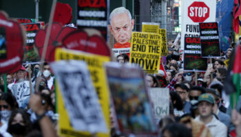 À Washington, Caracas ou Paris, des manifestations en soutien à Gaza un an après le 7-Octobre