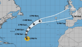 Rafales à 100km/h, forte pluie... L’ouragan Kirk va avoir des conséquences sur la météo en France