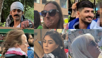 Some of the people the Metropolitan Police have asked the public to help identify. Pics: Met Police