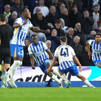 Brighton produce captivating comeback to end Tottenham’s winning run