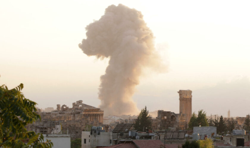 Au Liban, Israël frappe le Hezbollah proche des temples romains de Baalbeck, classés par l’Unesco