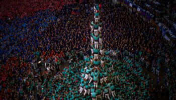 PHOTO COLLECTION: Spain Catalonia Human Tower