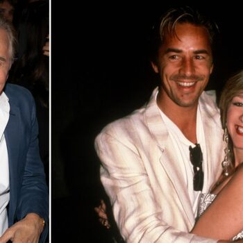 Don Johnson met ex Patti D'Arbanville while she was 'stark naked'