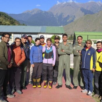 Saßen drei Tage fest: Zwei Bergsteigerinnen im Himalaya gerettet