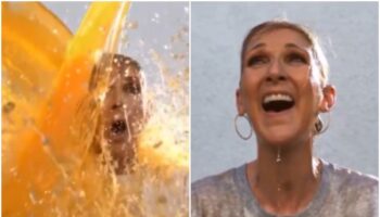 Celine Dion doused in Gatorade in ‘weird but iconic’ clip set to ‘It’s All Coming Back to Me Now’