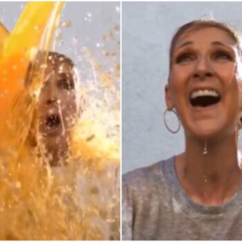 Celine Dion doused in Gatorade in ‘weird but iconic’ clip set to ‘It’s All Coming Back to Me Now’