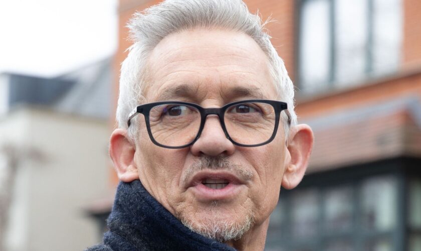 File photo dated 12-03-2023 of Match Of The Day host Gary Lineker outside his home in London. Gary Lineker's reinstatement as host of Match of the Day was confirmed by the BBC. Issue date: Thursday November 14, 2023.