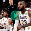 LeBron James et son fils Bronny chez les Lakers, une première historique pour le basket américain