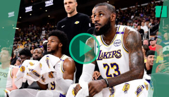 LeBron James et son fils Bronny chez les Lakers, une première historique pour le basket américain