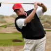 Donald Trump at his golf course on the Menie Estate near Aberdeen in 2011. Pic: Reuters