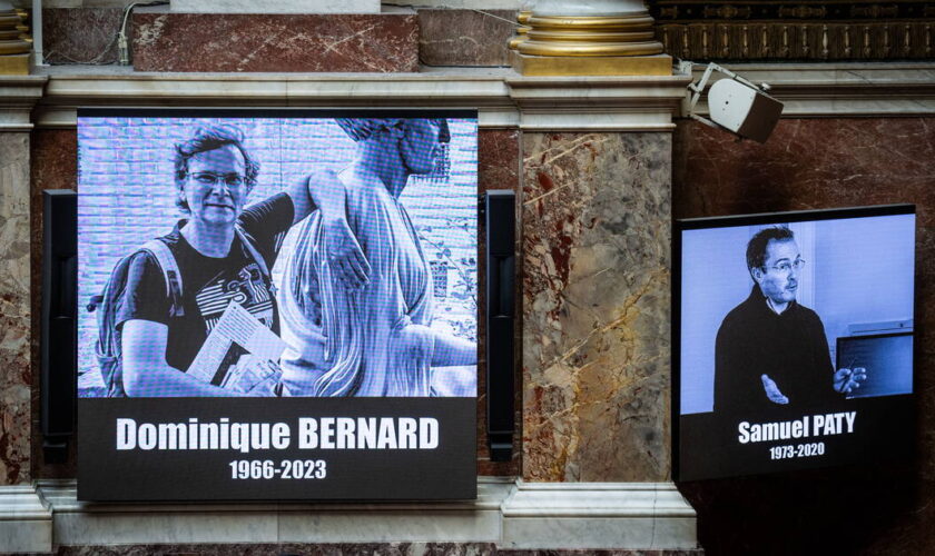 Samuel Paty et Dominique Bernard : une minute de silence prévue dans les collèges et lycées lundi prochain