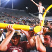 Vanderbilt, Arkansas fined for fans storming the field after upset wins