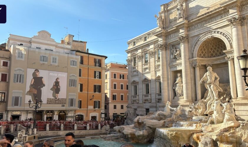 Beliebte Sehenswürdigkeit: Trevi-Brunnen bis auf Weiteres von Flatterband umgeben