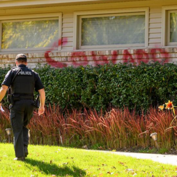 University of Michigan president's home spray-painted with anti-Israel messages: 'Intifada'