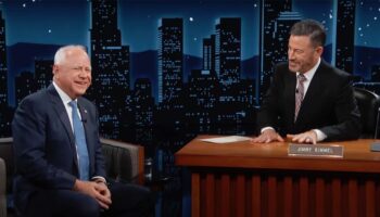 Kimmel pokes fun at Walz after interview gaffe about 'waking up on November 6 with Madam President'