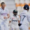 Brydon Carse claims first Test wicket as England fight to slow Pakistan charge