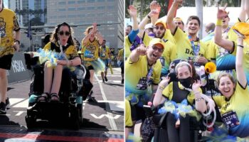 Woman with muscular dystrophy completes 12 marathons in wheelchair for charity: ‘Won’t let it define me’