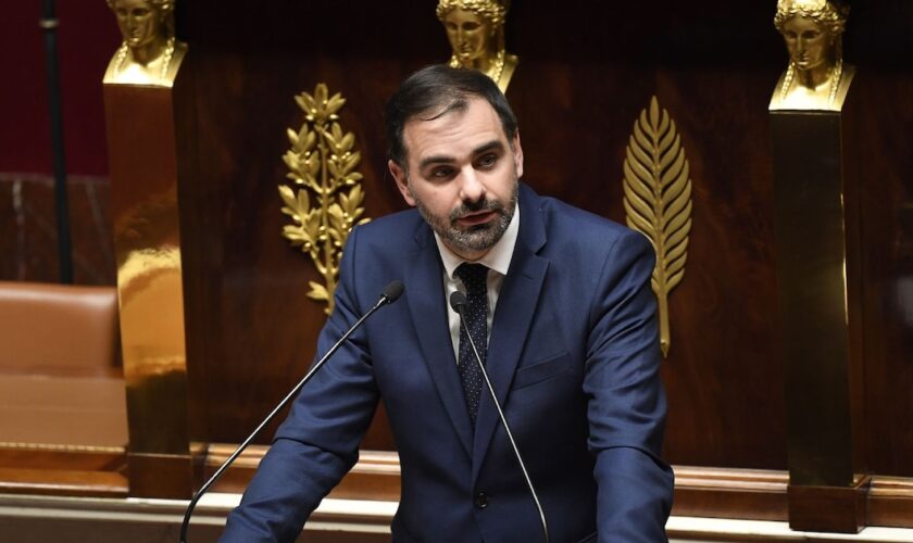 Le député Laurent Saint-Martin, le 12 octobre 2020 à l'Assemblée nationale à Paris