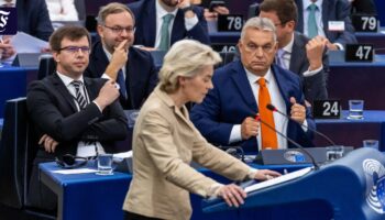 Im EU-Parlament: Von der Leyens Abrechnung mit Orbán