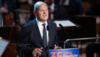 DDR-Bürgerrechtsbewegung: Olaf Scholz wirft Populisten Missbrauch von Friedlicher Revolution vor