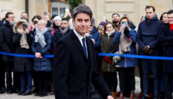 Le nouveau Premier ministre Gabriel Attal, mardi 9 janvier 2024.