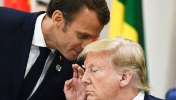 Emmanuel Macron et Donald Trump au sommet du G20 à Isaka, le 28 juin 2019