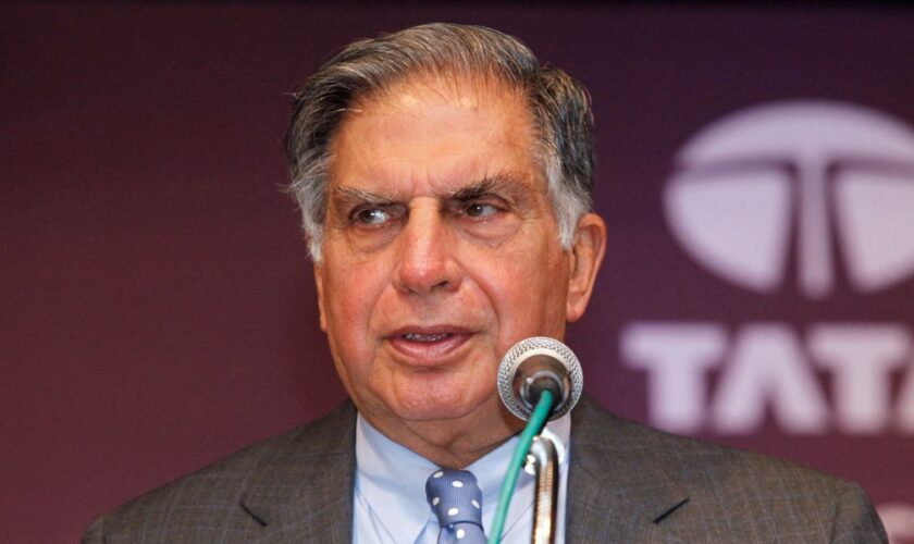 Ratan Tata. Pic: Reuters