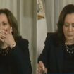 VP Harris covers mouth, says ‘it’s a live broadcast’ after stumbling through Hurricane Milton speech