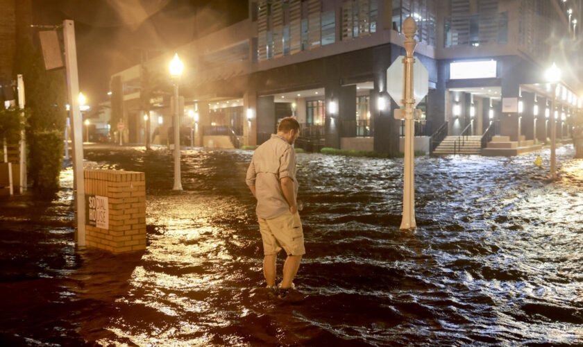 L’ouragan Milton a touché terre en Floride, les premières images impressionnantes