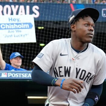 Yankees star hits at Royals fans who jeered him for calling team lucky: ‘Ain’t never seen nobody boo a bum'