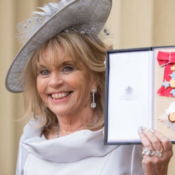 Dame Ann Gloag after being made a Dame Commander at an investiture ceremony at Buckingham Palace in 2019