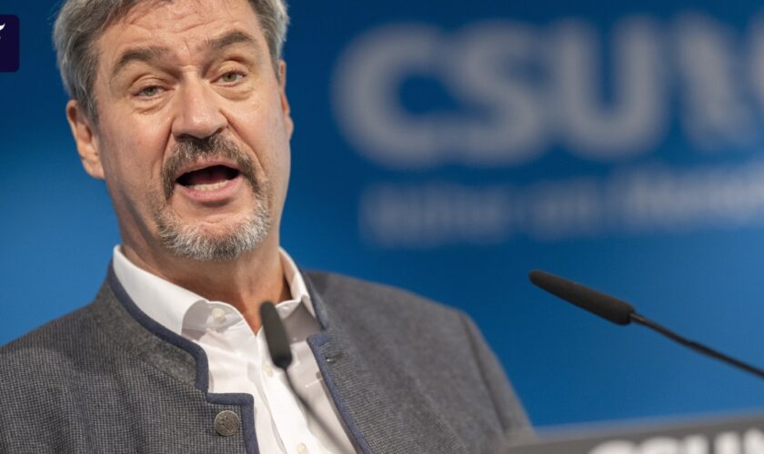 Vor CSU-Parteitag: Söder für Einschränkung des Asylrechts