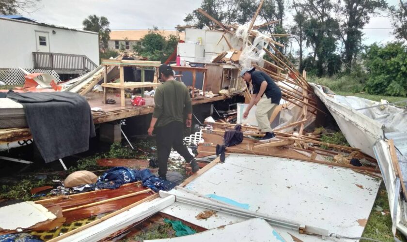 L’ouragan Milton a fait « au moins 10 morts », selon le ministre américain à la Sécurité intérieure