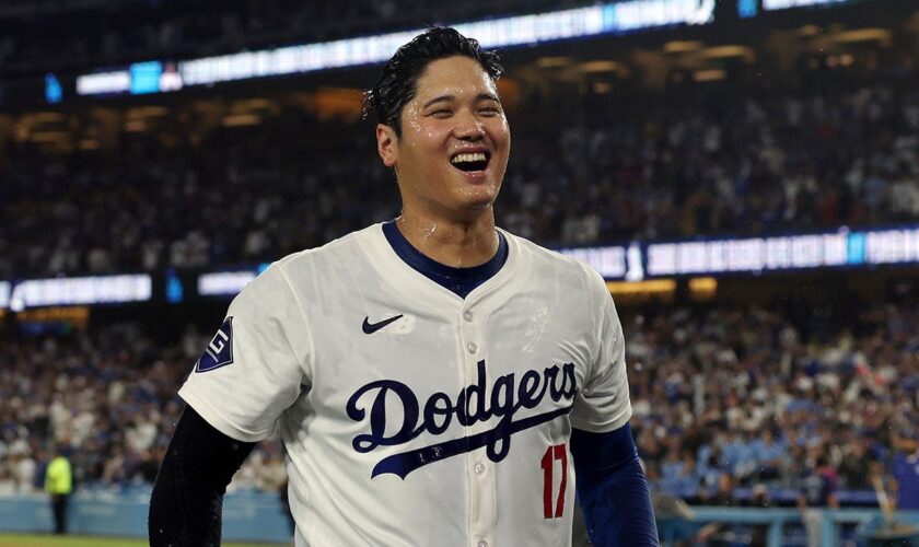 Shohei Ohtani wins first career MLB playoff series as Dodgers beat Padres in historic game