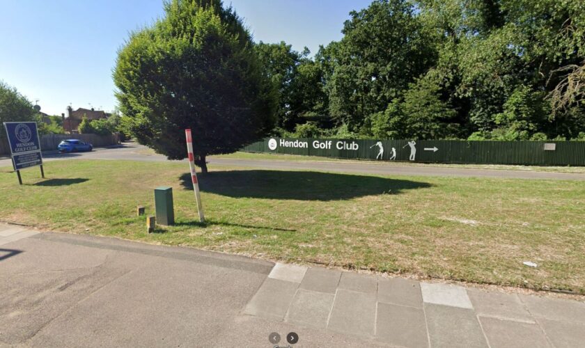 The entrance of the golf club. Pic: Google Street View