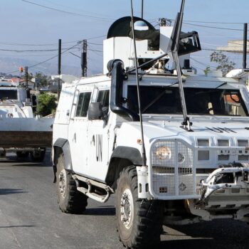 Nahostkrieg: UN-Friedenstruppe wirft Israels Armee "gewaltsames" Eindringen vor