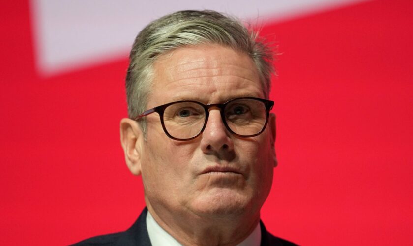 Sir Keir Starmer is due to appear at his first International Investment Summit as prime minister. Pic: AP