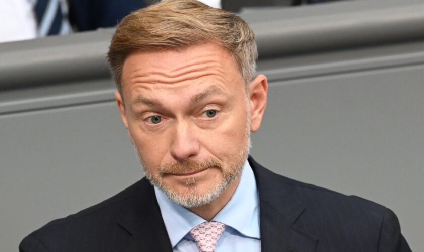 Lindner verkündet deutlich weniger Steuereinnahmen im nächsten Jahr