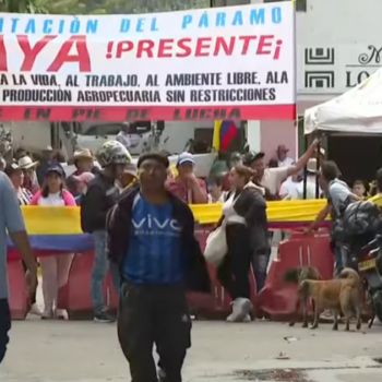 En pleine COP16, des agriculteurs manifestent contre une loi environnementale en Colombie