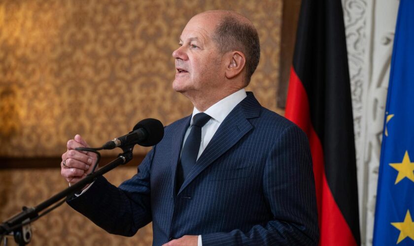 Krieg in der Ukraine: Scholz warnt vor Eskalation des Ukrainekriegs durch Nordkorea