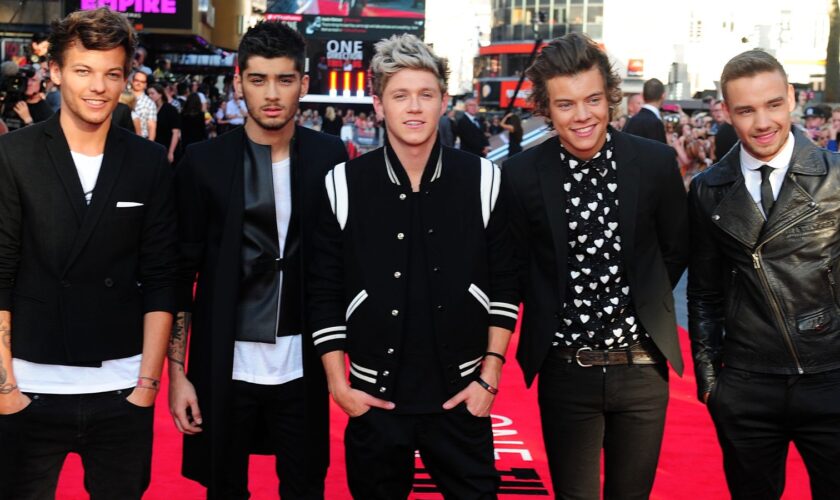 All five One Direction albums back in UK charts after death of Liam Payne