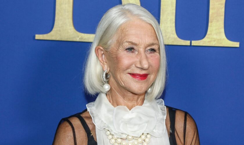 Dame Helen Mirren attends a screening in New York in September. Pic: AP