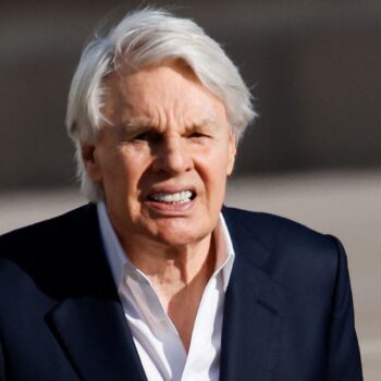 Former Abercrombie CEO Mike Jeffries outside the federal courthouse in Central Islip, New York. Pic: Reuters