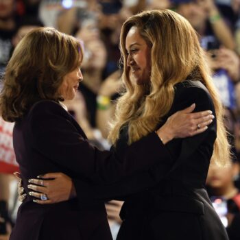 Beyoncé says 'I'm here as a mother' as she endorses Kamala Harris at massive rally in Texas