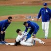 Shohei Ohtani injures left arm sliding into second during World Series Game 2, severity uncertain