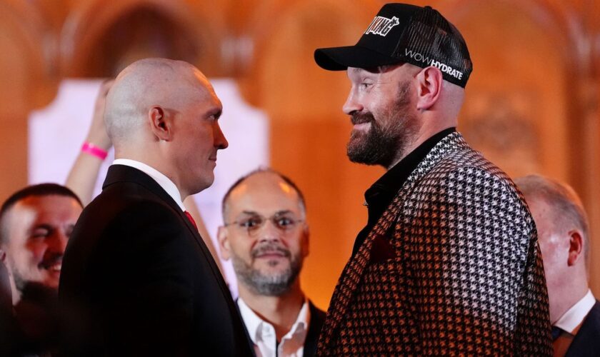 Fury on how he'll fight Usyk in rematch - and feeling 'down' over Joshua's defeat